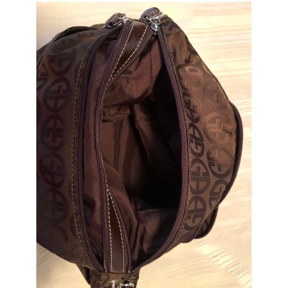 Brown giani bernini shoulder bag - Picture 8 of 8